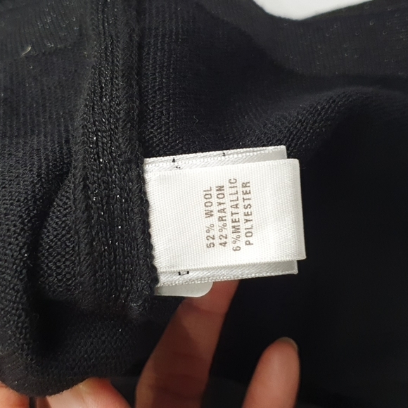 St. John Evening Blended Wool Glitter Blazer Jacket - Picture 4 of 11